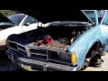 1977 Pontiac Catalina sedan at GO Pull-It junkyard in Jacksonville FL