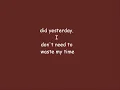 Terri Clark: Better things to do Lyrics