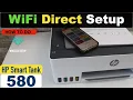 HP Smart Tank 580 WiFi Direct Setup