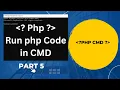 How to Run php file in cmd Running PHP from Command Line How to Run PHP script in command prompt