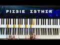 Lagu GYIDI KESE PIESIE ESTHER KEY F TUTORIAL