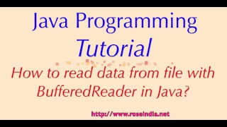 How to read data from file with BufferedReader in Java