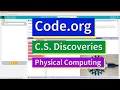 Arrays and Color LEDs Lesson 10 12 Tutorial with Answers Code org CS Discoveries Physical Computing
