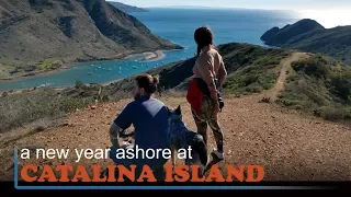 Starting the New Year Ashore Hiking on Catalina Island