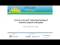 To trust or to test Automated testing of scientific projects with pytest - PyCon 2019