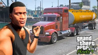 FUI TRABALHAR EM UMA NOVA AGENCIA DE EMPREGO! - GTA V SIGA BEM CAMINHONEIRO