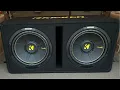 Dual Kicker CompC 12 s Rattling A Ford Excursion