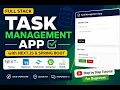 Build a Full Stack Task Management App Next js TypeScript Spring Boot MySQL