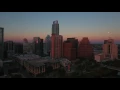 Full Moon Austin Skyline Arc