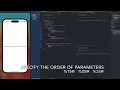 Set the order of the parameters in a localized string Swift SwiftUI Xcode iOS