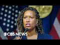 D C Mayor Muriel Bowser speaks after Trump announces federal takeover of local police full