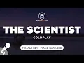 Download Lagu The Scientist - Coldplay (Female Key - Piano Karaoke)