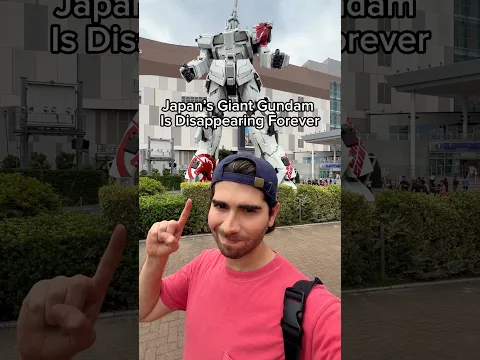 Japan’s Giant Gundam is disappearing forever