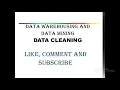 DATA PREPROCESSING DATA CLEANING-PART 1 missing values and binning