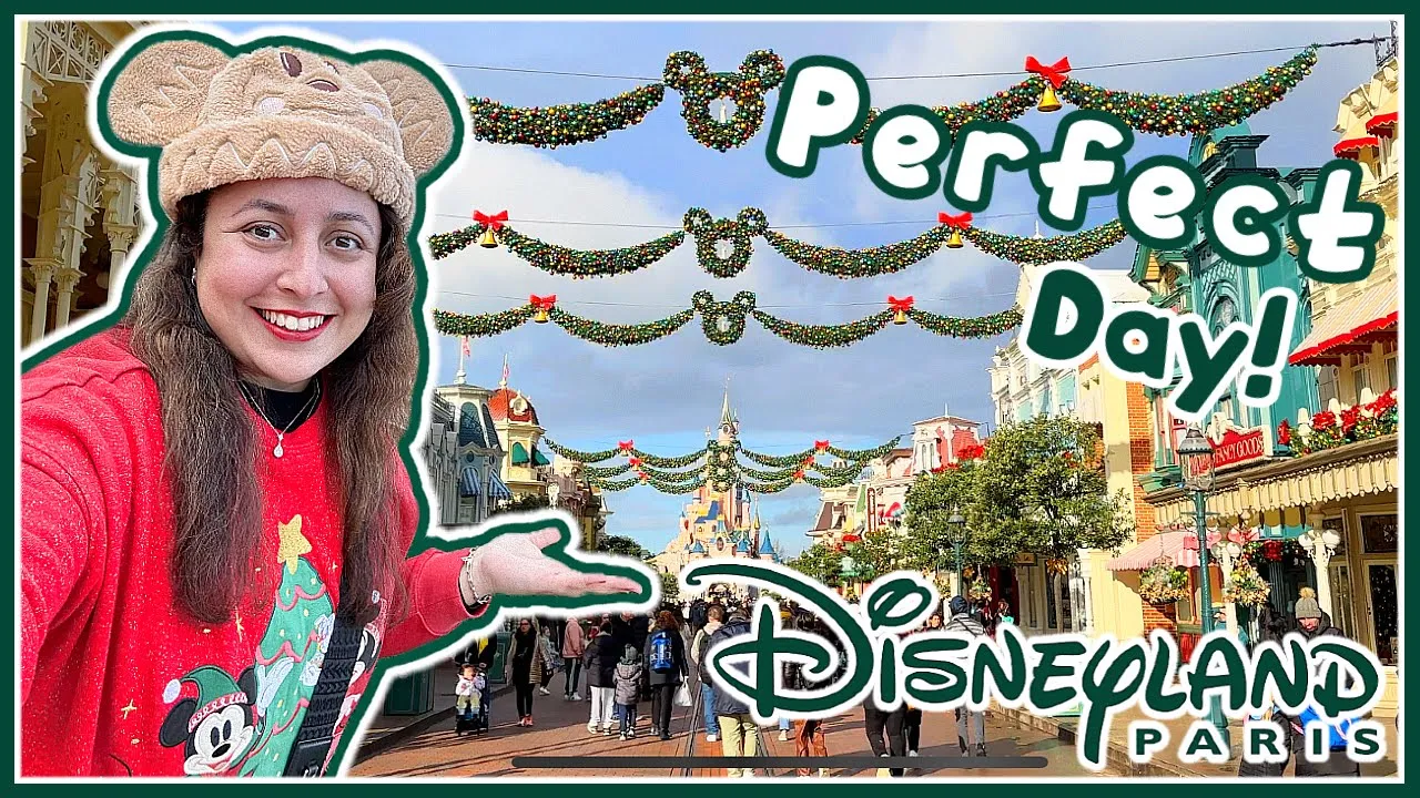 The PERFECT Christmas Day in DISNEYLAND PARIS! 🎄AD