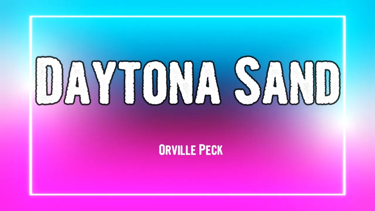 Orville Peck - Daytona Sand (Lyrics)