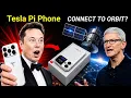 Tesla Pi Phone NO Bills Starlink Direct-to-Cell Bye AT T Verizon T-Mobile Telecom Concept