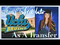 HOW TO GET INTO UCLA AS A TRANSFER STUDENT UCLA College Admissions from Community College