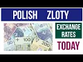 POLISH ZLOTY PLN EXCHANGE RATES TODAY MAY 21 2024