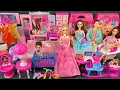 11 Minutes Satisfying with Unboxing Pink Princess House Toys Play Set Review Toys ASMR