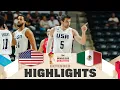 USA v Mexico Extended Highlights FIBA Basketball World Cup 2027 Americas Qualifiers