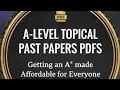 Math and Physics Alevel Topicals PDFs At 97 Discount
