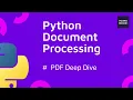2023 Python Beginner Tutorial - PDF Document Processing