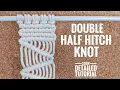DOUBLE HALF HITCH KNOT STEP BY STEP