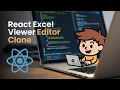Build React js Microsoft Excel Clone Viewer Editor to Edit Spreadsheets in Browser Using TS