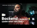 Backend Node JS Series - Learn What Matters 1 Understanding the Internet