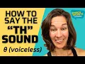 Voiceless TH Sound Tips from a Speech Therapist
