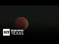 Total lunar eclipse seen overnight across North Texas