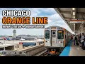 CHICAGO Orange Line Midway Station to Midway Airport Southwest 360p