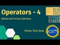 Java Operators Part 4 - bitwise operator