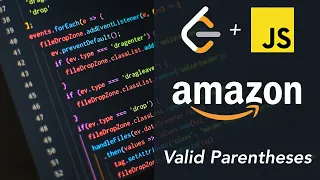 Valid Parentheses LeetCode Javascript Easy