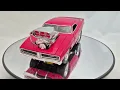 1 24 Muscle Machines 1969 Dodge Charger Hemi Mopar Red