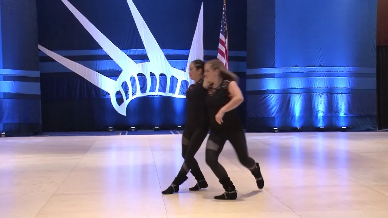 Liberty Swing 2018 Rising Star Lia Brown & Helen Chao