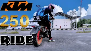 new ktm duke 250 ride moto gp in tura