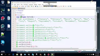 25 Use setMethod Date Object In JavaScript In Hazaragi Language