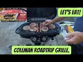 Coleman X Cursion outdoor grille Let s make some burgers