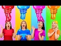 Gummy Food Real Food vs Chocolate Food Challenge by Multi DO Challenge