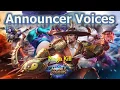 Mobile Legends: New Announcer Voices