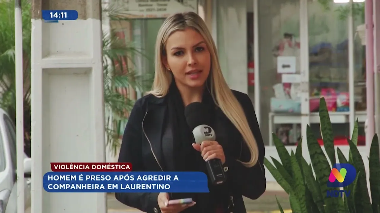 Violência doméstica: homem é preso após agredir a companheira em Laurentino