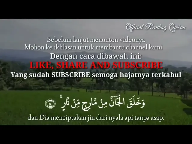 Download MP3 Bacaan Al Quran Pengantar Tidur Surat Ar Rahman Merdu Penenang Hati & Pikiran