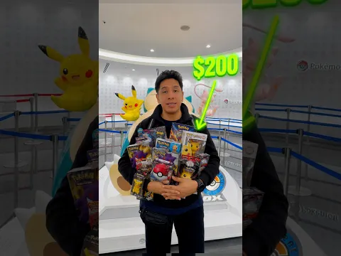Que Puedes Comprar con $200 en Pokémon Center