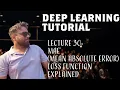 MAE Mean Absolute Error Loss Function Maths Explained