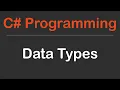 Data Types in C sharp programming - Vintage Programming Series