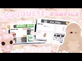 Coquette Profile Tutorial Free Easy to Make