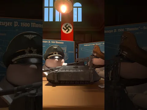 P1500 Monster - Nazi Superweapons #military #worldwar2  #NaziGermany