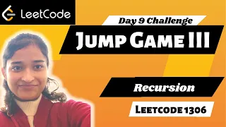 Jump Game III Leetcode 1306 Recursion